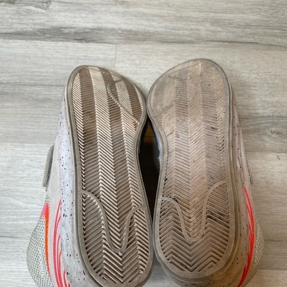 Nike SkyStepper Strap Pure Platinum Atomic Red Basketball Shoes Sneakers 9.5 - Picture 5 of 11